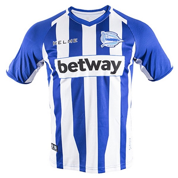 Camiseta Alavés Replica Primera Ropa 2018/19 Azul